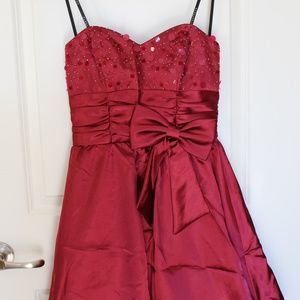 Red Formal Dance Dress
